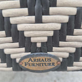 Arhaus Outdoor Chevron Dining Chairs