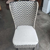 Arhaus Outdoor Chevron Dining Chairs