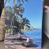 Tropical Beach Scene Wall Art