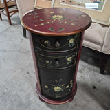 Vintage Floral Accent Table