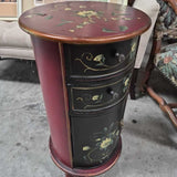 Vintage Floral Accent Table