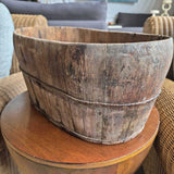 Vintage Wooden Bowl