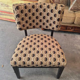 Vintage Patterned Dining Chair