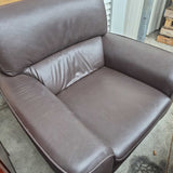 Brown Leather Armchair