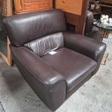Brown Leather Armchair