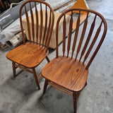 Pair Of Oak Chairs