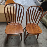 Pair Of Oak Chairs