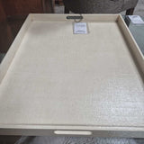 Ivory Textured Serving Tray