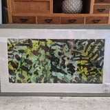 Abstract Green and Brown Artwork