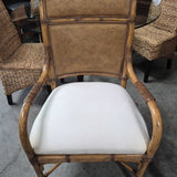 Kreiss Handmade Rattan Armchair Pair