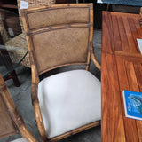 Kreiss Handmade Rattan Armchair Pair