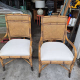Kreiss Handmade Rattan Armchair Pair