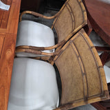 Kreiss Handmade Rattan Armchair Pair