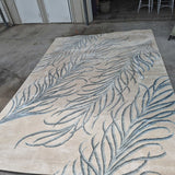 Bob Mackie Home Area Rug with Leaf Pattern