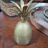 Brass Pineapple Decorative Box