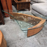Grace Modern Glass Coffee Table