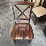 Cherry X Back Dining Chair