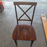 Cherry X Back Dining Chair