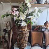 Decorative Flower Vase with Artificial Flowers