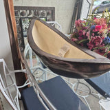 Decorative Canoe Shaped Bowl