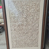 Framed Carves Releif Wall Art