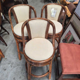 Tommy Bahama Swivel Bar Stool Set 3
