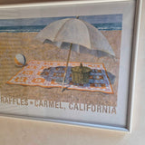 Raffles Carmel California Framed Print