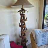 Elephant Sculpture Floor Lamp