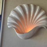 Shell-shaped Wall Sconce Lamp