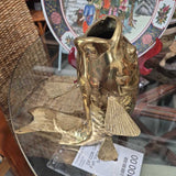 Gold Fish Vase
