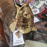 Gold Fish Vase