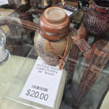 Rustic Lidded Pottery Jar