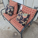 Outdoor Bench With Pillows