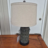 Craved Metal Table Lamps