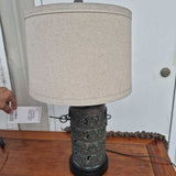 Craved Metal Table Lamps