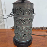 Craved Metal Table Lamps