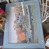 Framed Art Print by Michel Delacroix