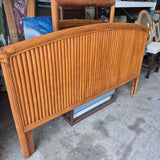 Vintage Rattan Headboard king