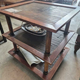 Square Side Table Pair