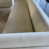 RH Cream Curved Sofa