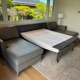 American Leather Comfort Sleeper Sectional Sofa