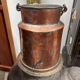 Copper Milk Can