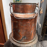 Copper Milk Can
