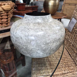 Round Iron Vase