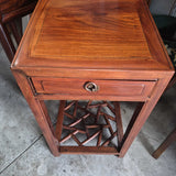Wooden Side Table with Drawer
