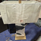 Black And White Cowhide Table Lamp