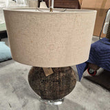 Textured Organic Modern Ceramic Table Lamp