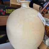 Oversized Cream Crackle Vase