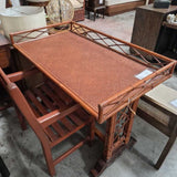 Vintage Bamboo Desk