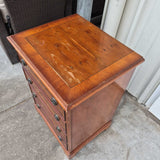 Traditional Four Drawer Bedside Chest
